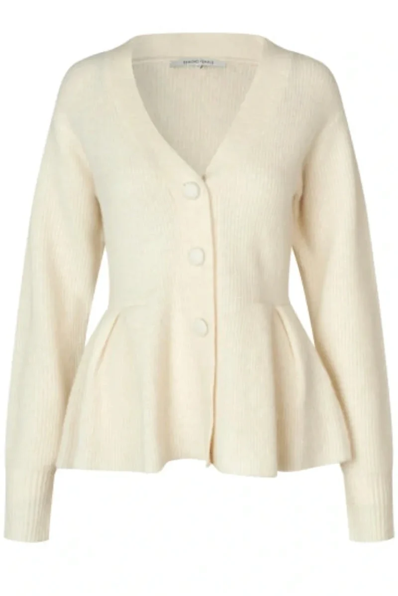 Second Female - Faira Knit Cardigan 61296 - 1051 Birch