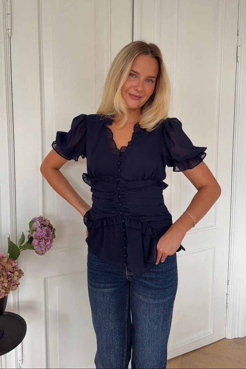BYIC - Arielic Blouse A25221 - Navy