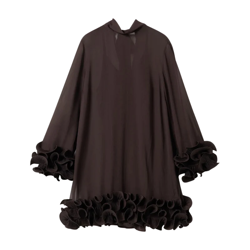 Latania Dress - Chocolate