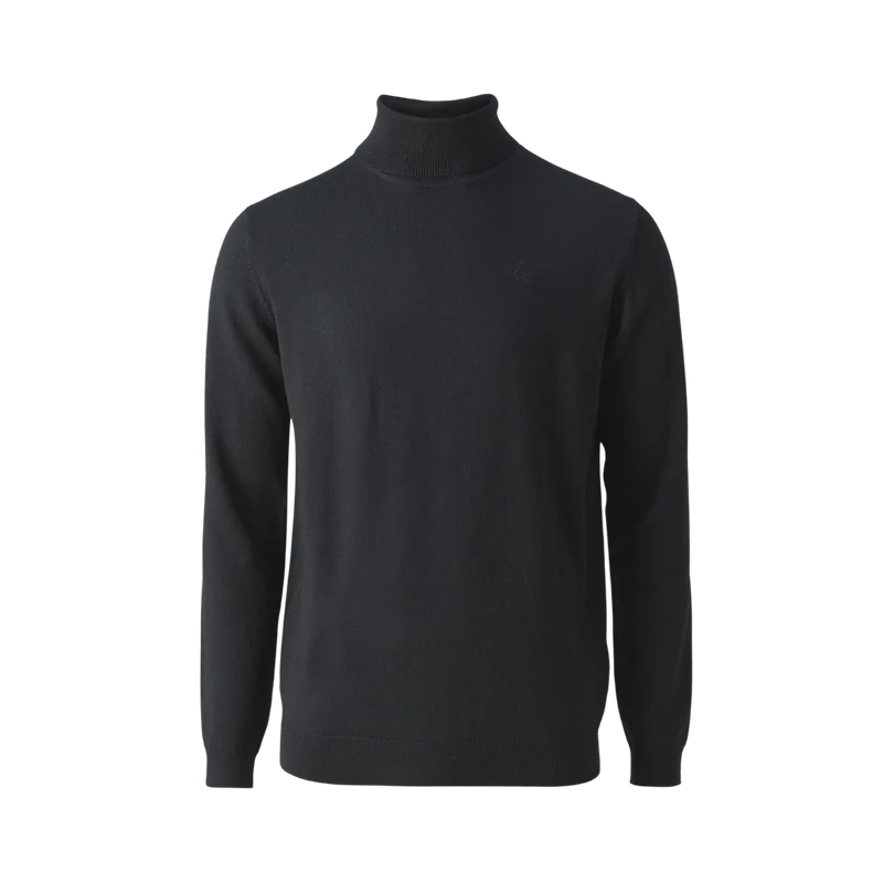 KNIT ROLLNECK - Black