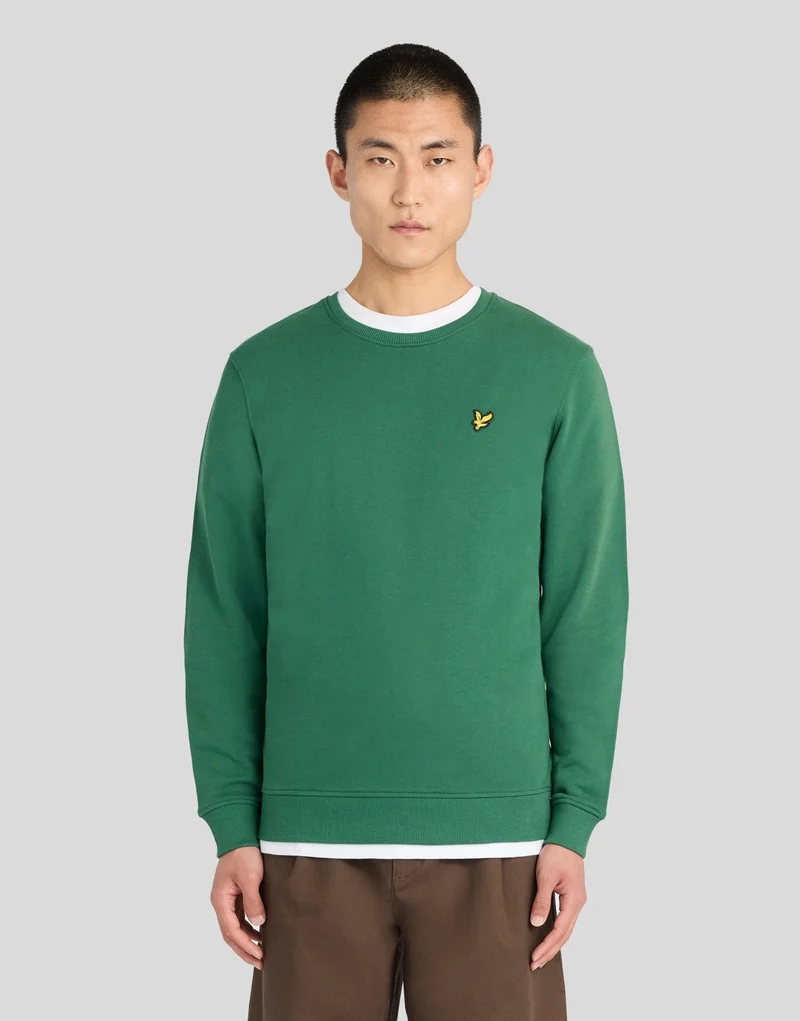 Cotton Crew Neck Sweatshirt