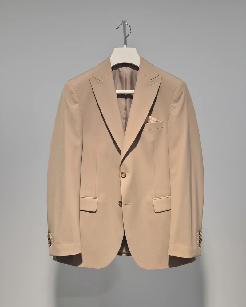 PAGUS 3P Regular Suit - Light Brown