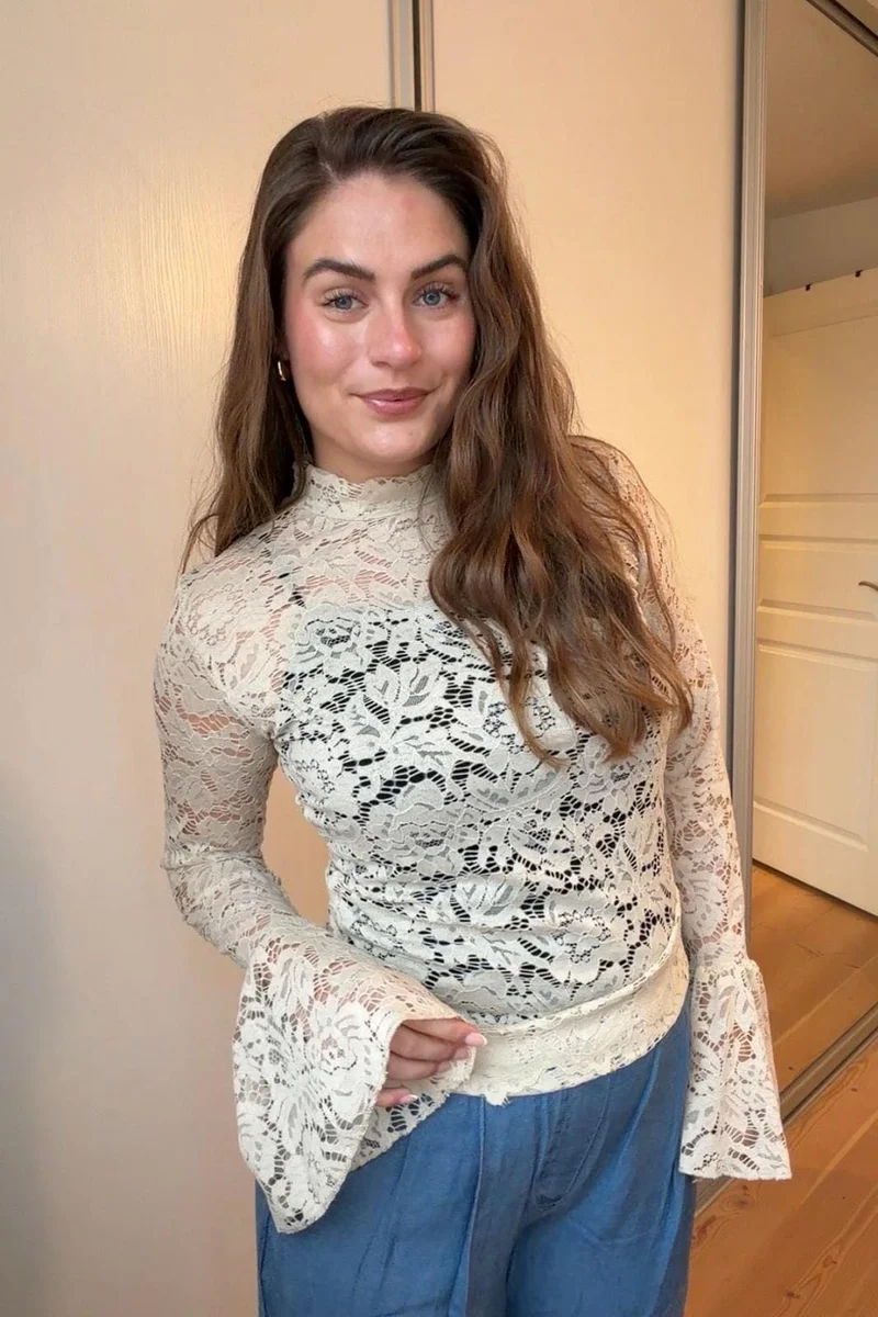 A-bee - Magalieblouse - Beige