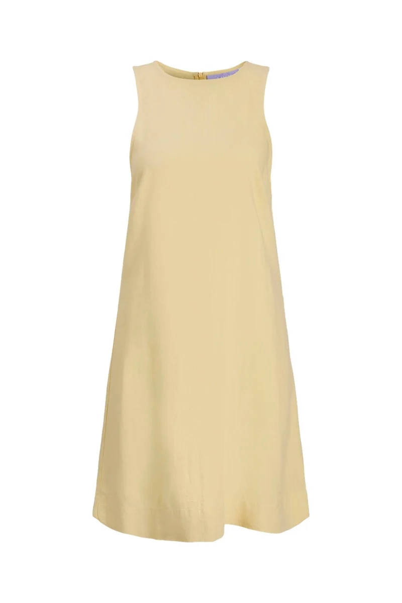 Jjxx - Jxalmira Linen Ble Short Sl Dress Ln - 4919739 Sunlight