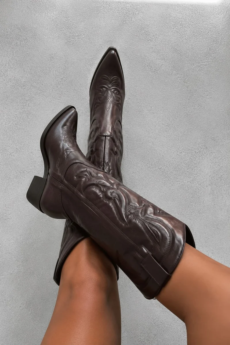 Bloom - Sedum Boots - Brown