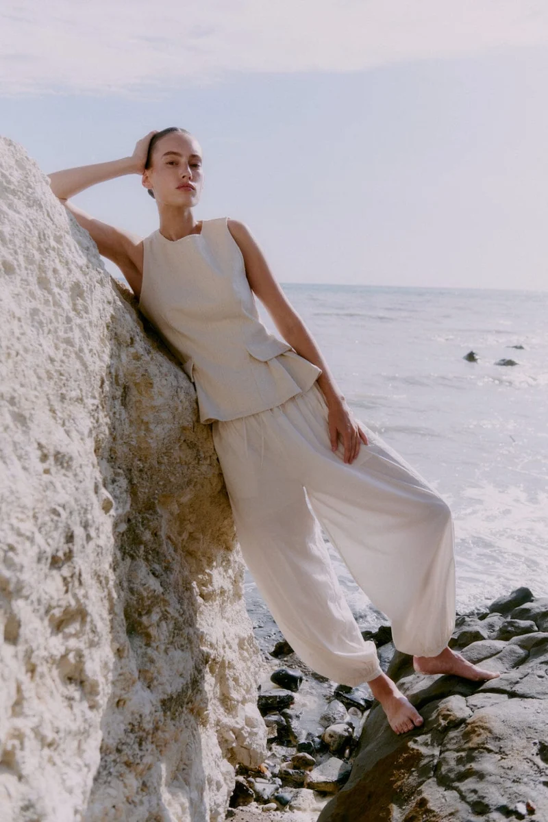 Second Female - Avida Trousers 60688 - 1015 Eggnog