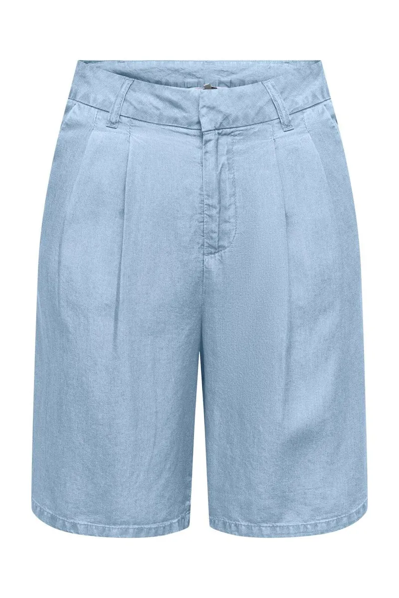 Only - Onlcharis Life Bermuda Shorts Cc - 4977049 Light Blue Denim