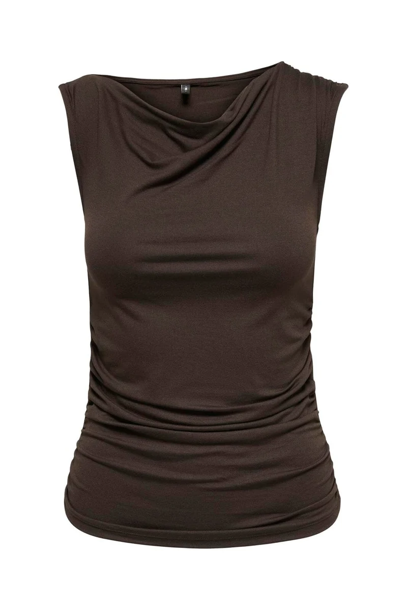 Only - Onlvanja Ss Off Shoulder Top - 5103406 Coffee Bean