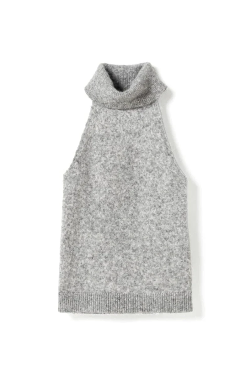 Noella - N-Lajoianna Knit Top 16650001 - 972 - Medium Grey Mel.