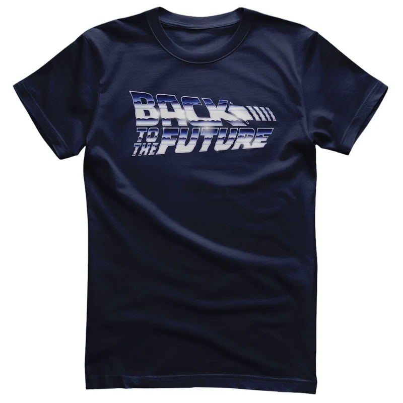 Back To The Future VHS Logo T-Shirt