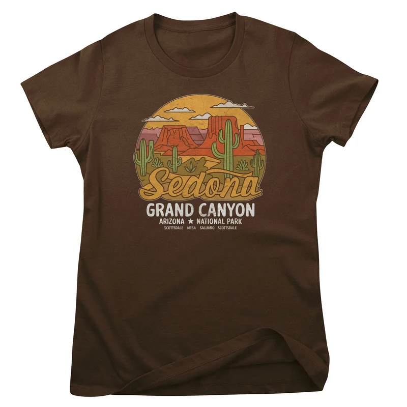 Sedona National Park Girly Tee
