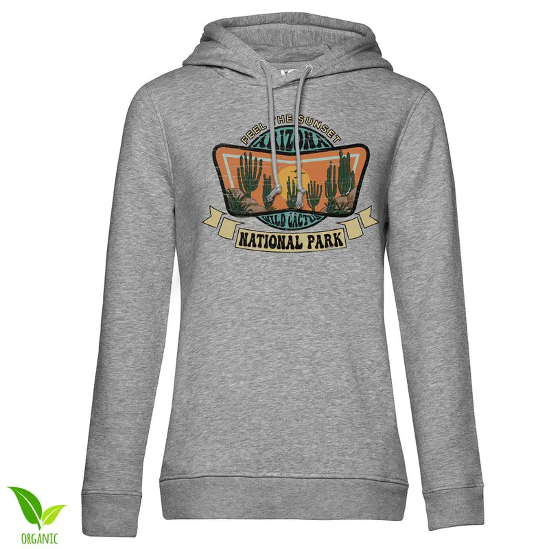 Arizona Wild Cactus National Park Girly Hoodie