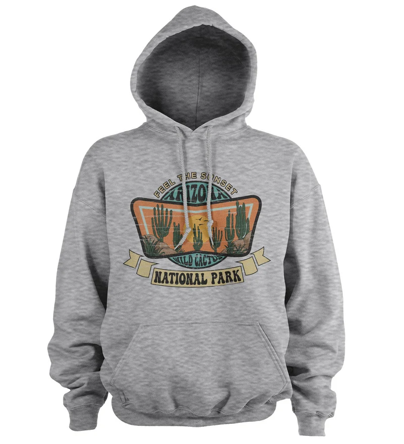 Arizona Wild Cactus National Park Hoodie