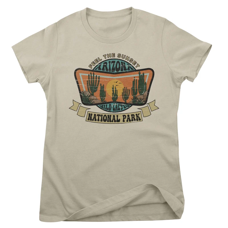 Arizona Wild Cactus National Park Girly Tee