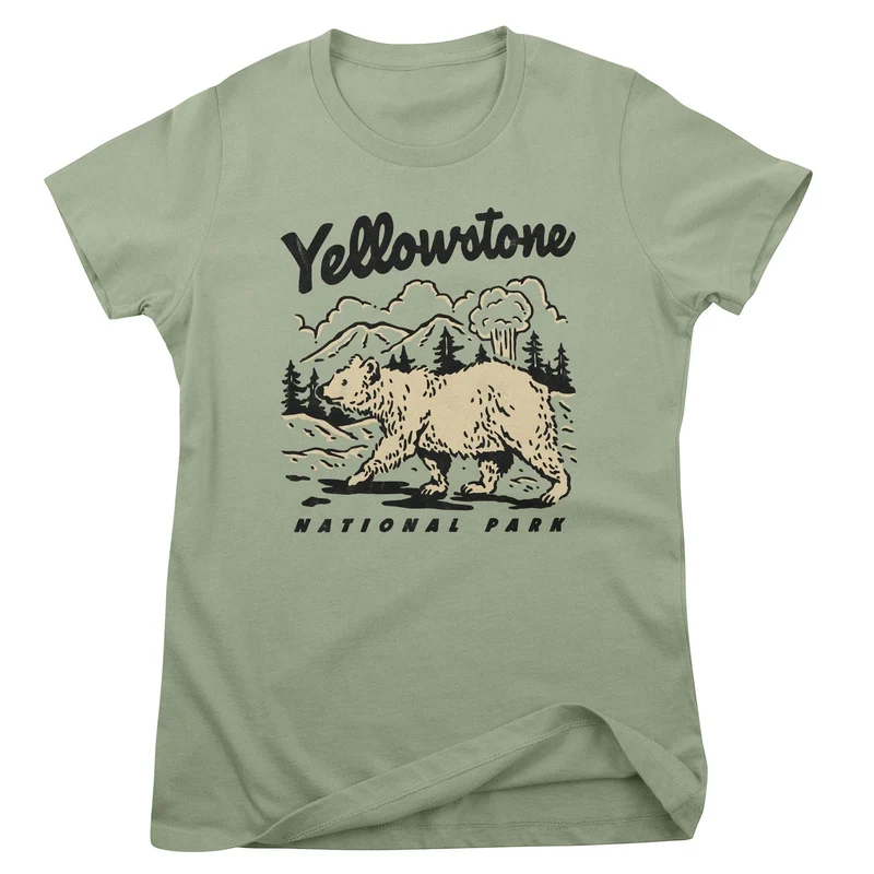 Yellowstone National Park Girly Tee