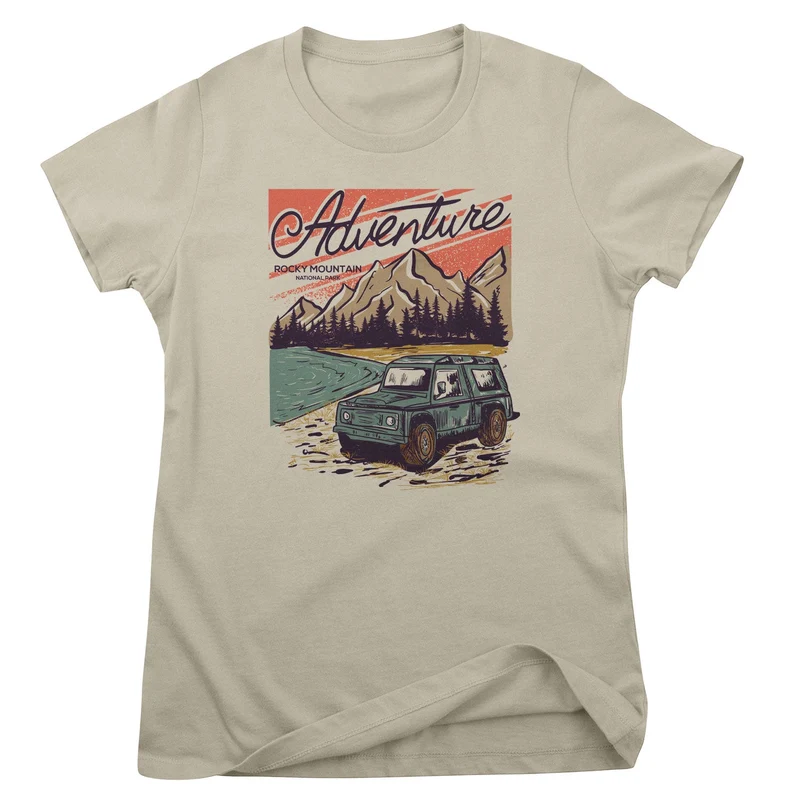 Adventures on Rocky Mountain Park Girly Tee