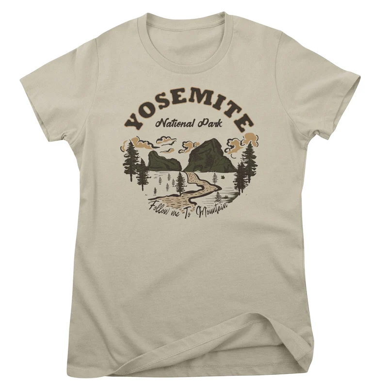 Yosemite National Park Girly Tee