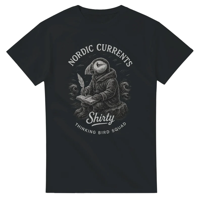 T-shirt Original – Nordic Currents Lunnefågel