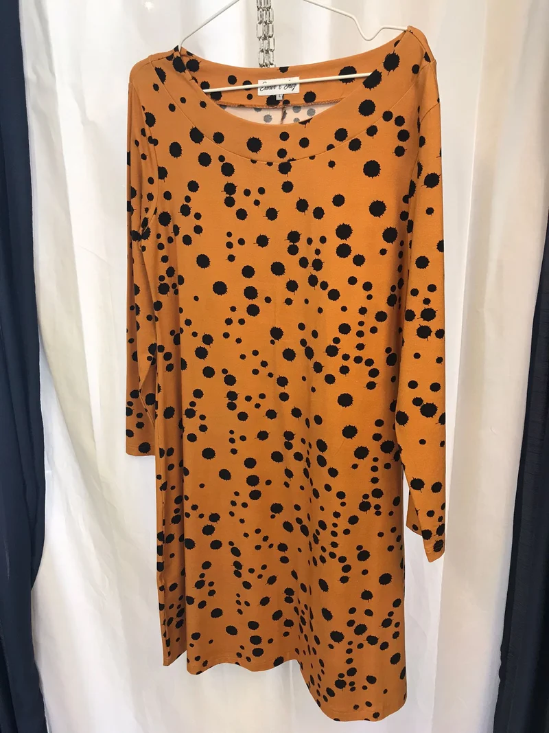 Secondhand: Sara - Dotsplash peach - L