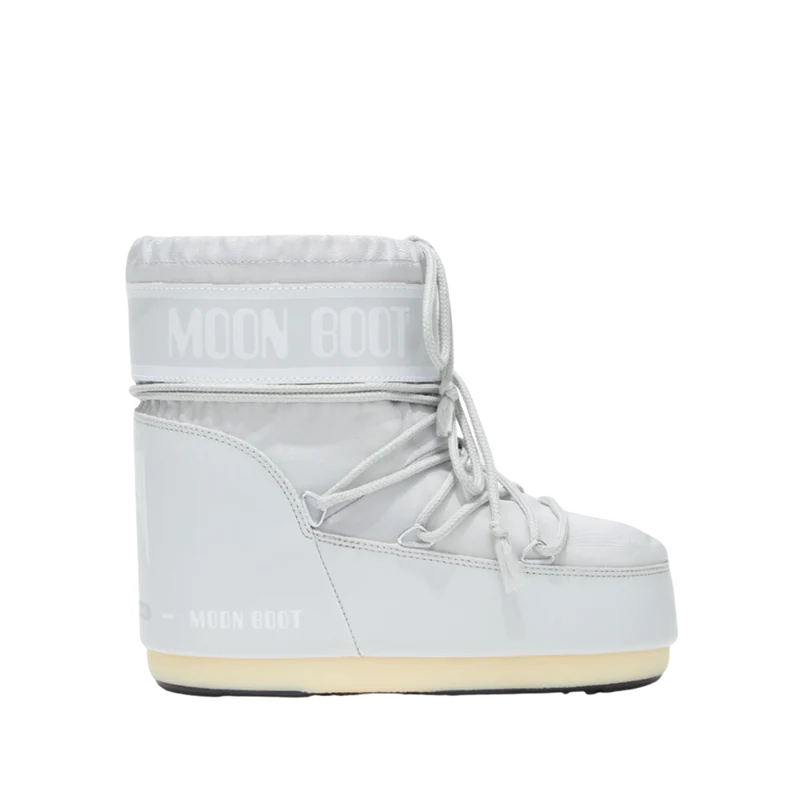 Icon Low Nylon Boots - GLACIER GREY