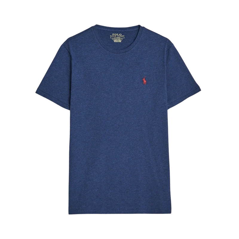 Classic Fit Crewneck T-Shirt - Spring Navy Heater