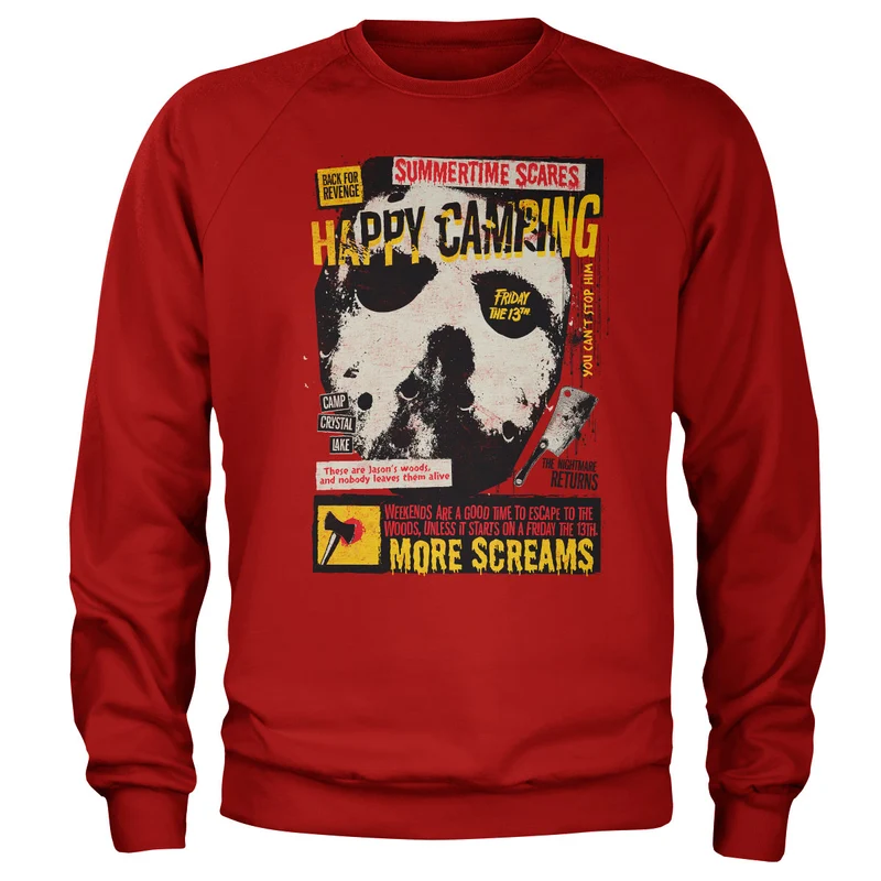 Friday The 13th - Happy Camping Sweatshirt