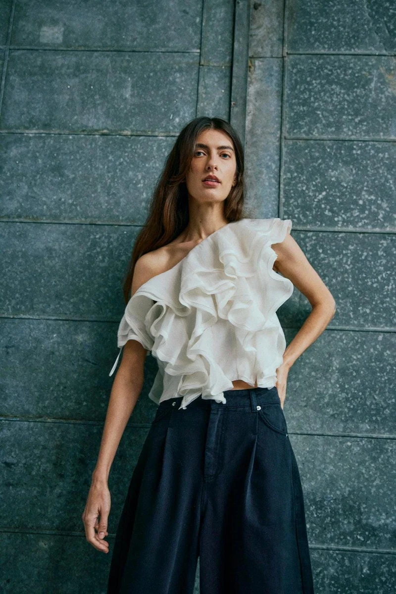 Copenhagen Muse - Cmtilly-blouse 211438 - 8273 Jet Stream