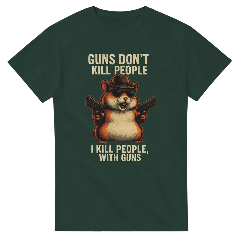 T-shirt Original - Guns don't kill people