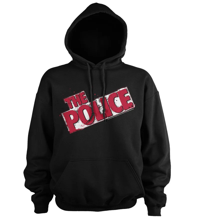 The Police Distressed Logo Hoodie