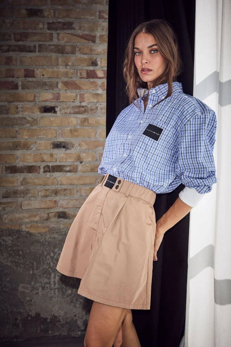 Haute L'Amitié - Bailey Cargo Midi Skirt HL10837 - Dessert