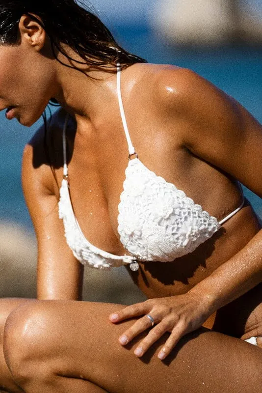 Panos Emporio - Kandia Top Bikini Top 18359 - Offwhite