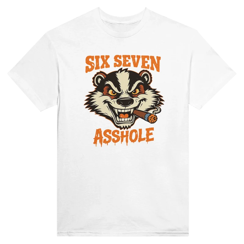 T-shirt - Six Seven Asshole