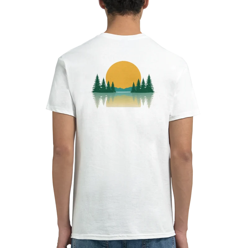 T-shirt - Forest Sunset (Rygg)