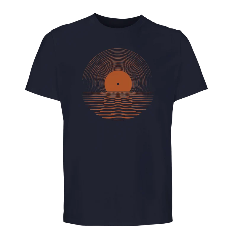 Ekologisk T-shirt - Vinyl Sunset