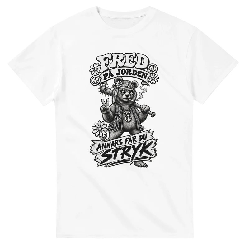 T-shirt - Fred på jorden