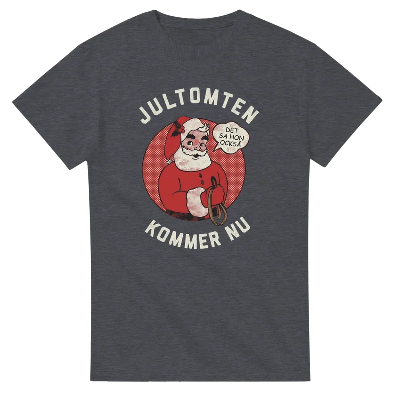 T-shirt - Jultomten kommer nu