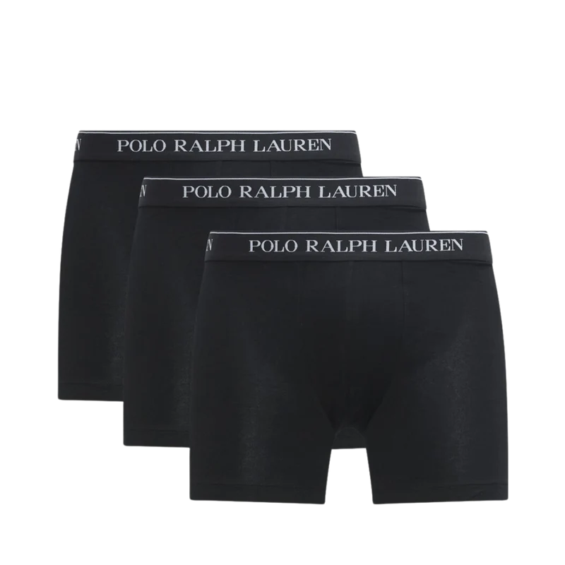 3Pcs Boxer Brief - Black