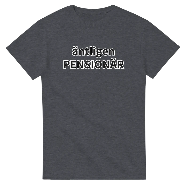 T-shirt - Äntligen Pensionär