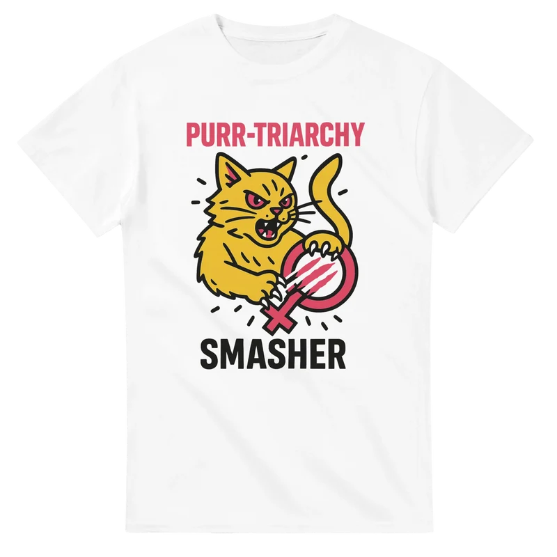 T-shirt Original - Purr-triarchy Smasher
