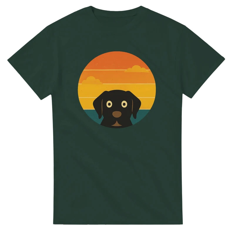 T-shirt Original - Dog Sunset