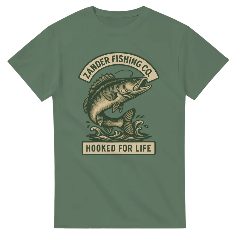 T-shirt Original - Zander Fishing