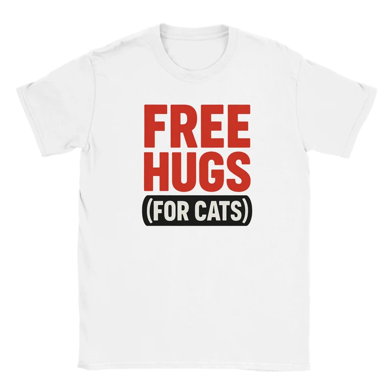 T-shirt - Free Hugs (for cats)