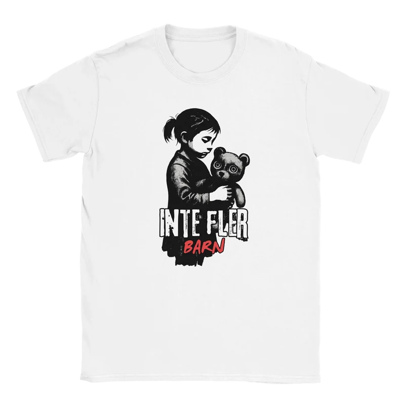 T-shirt - Inte fler barn