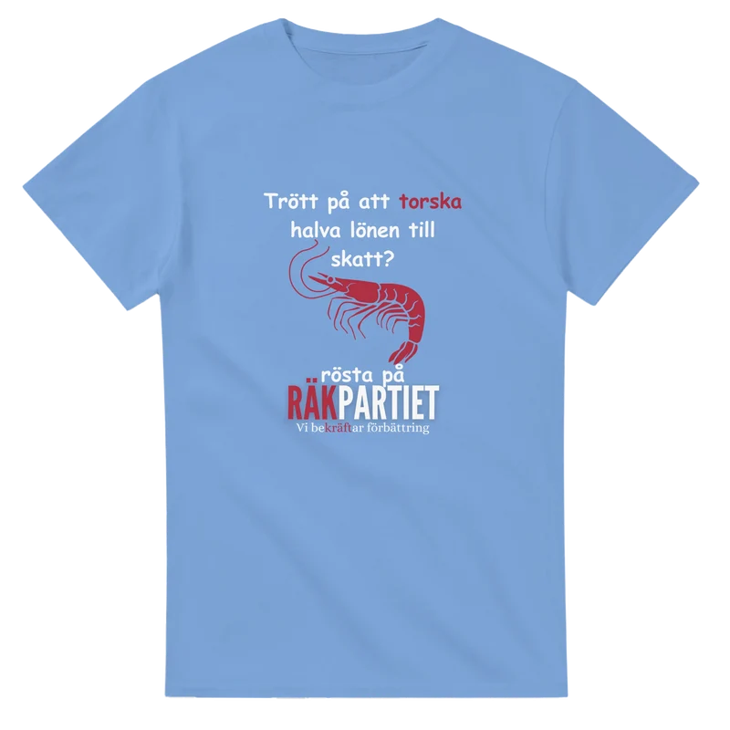 T-shirt - Räkpartiet torskar inte halva lönen