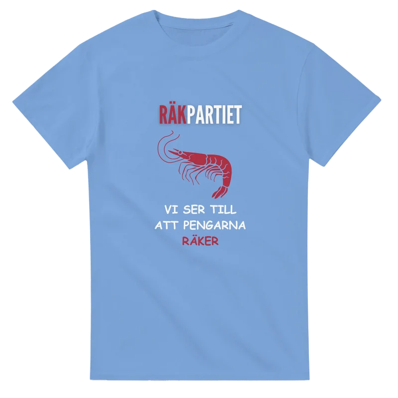 T-shirt - Räkpartiet ser till att pengarna räker