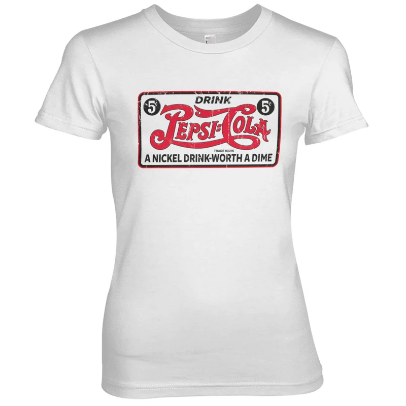 Pepsi-Cola Vintage Sign Girly Tee