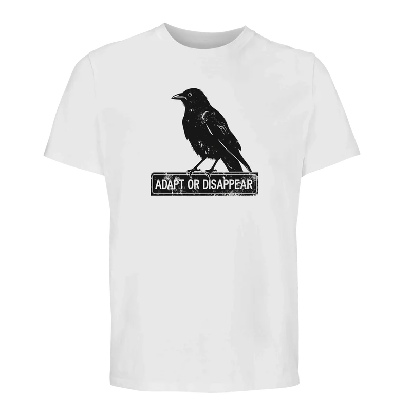 T-shirt - Adapt or disappear | Organic in Conversation