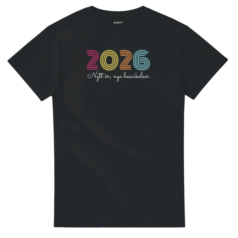 T-shirt - 2026 Nytt år, nya besvikelser