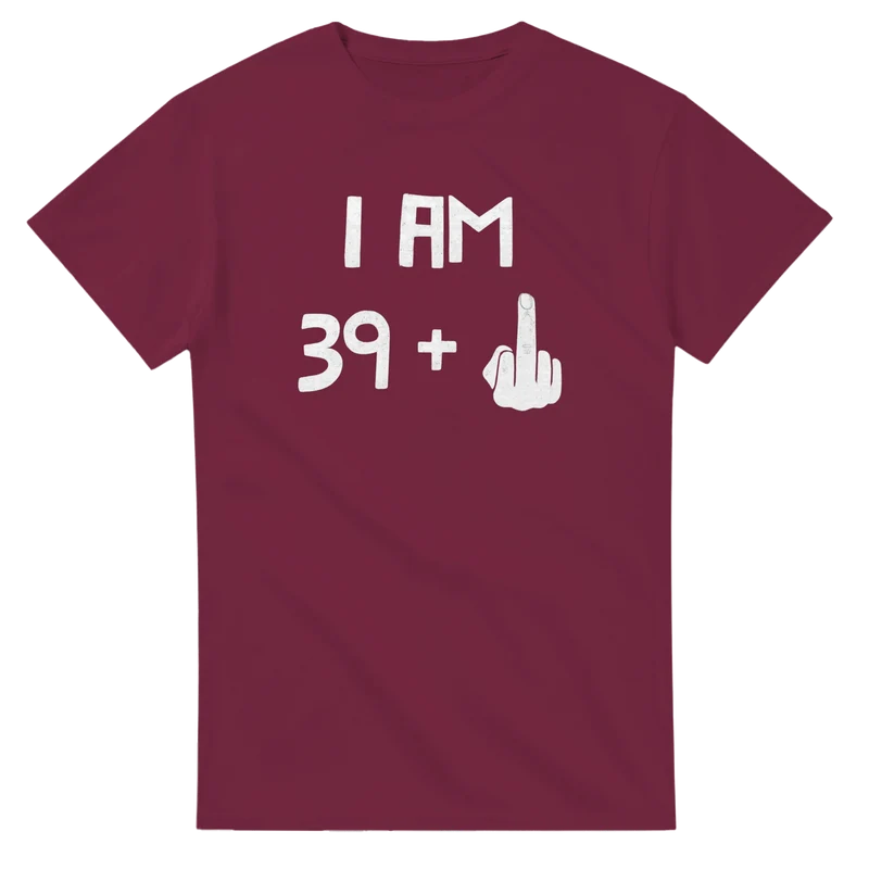 T-shirt - I Am 39 + 1