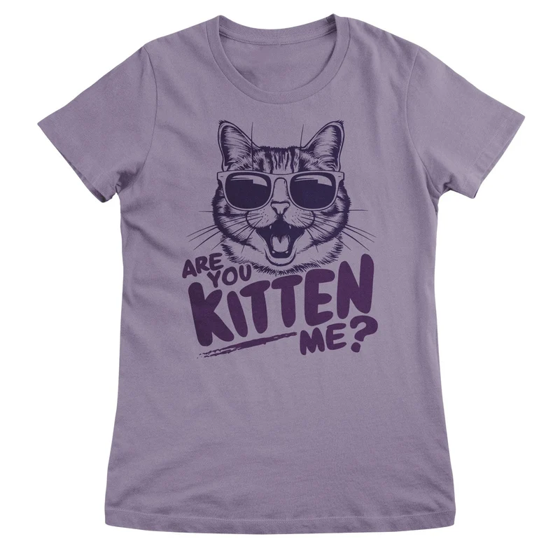 Are You Kitten Me? Girly Top
